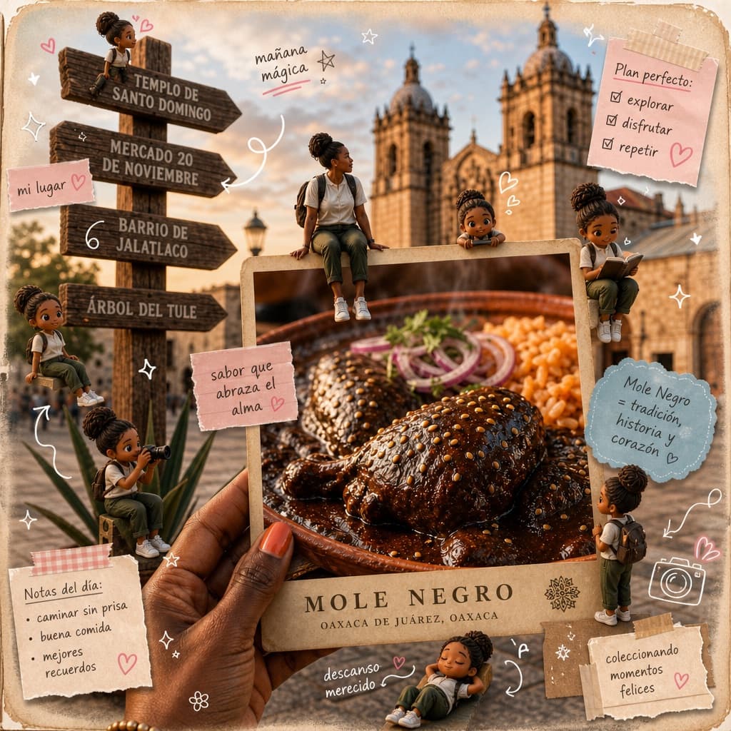 Retrato scrapbook con mini alter egos