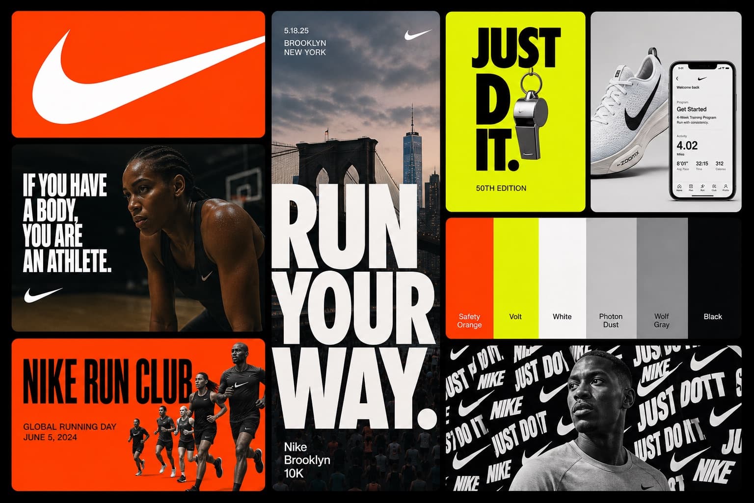 Sistema de moodboard de identidad de marca