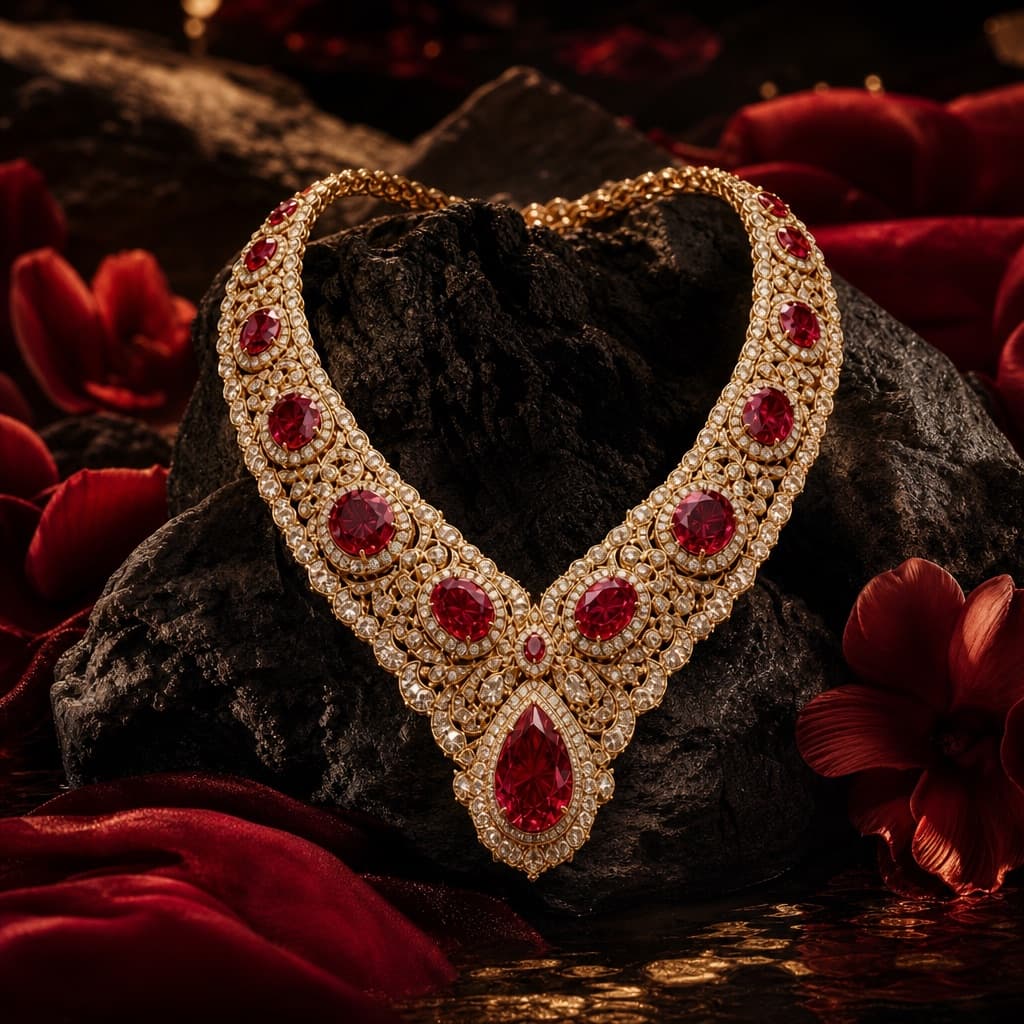Luxury Jewelry Contrast Campaign