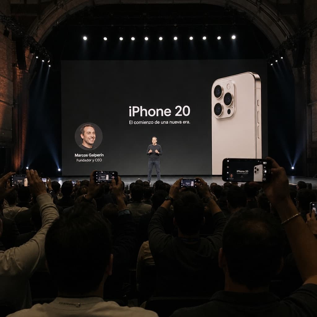 Vista entre el público de keynote