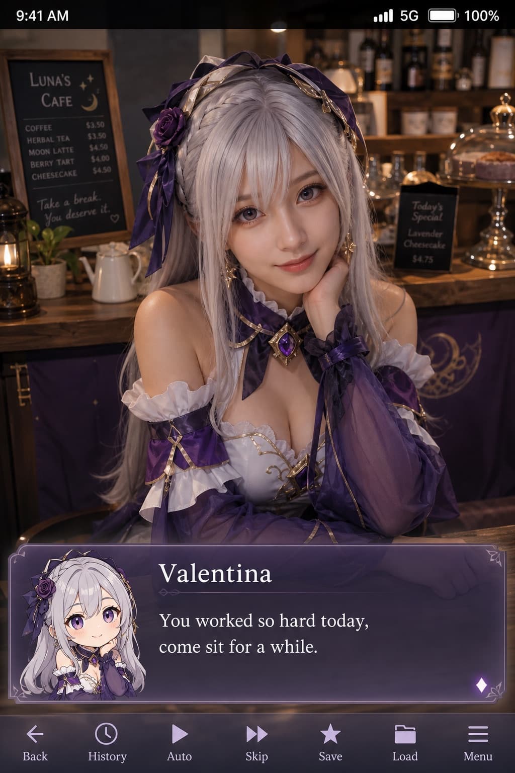 Gentle Anime Cosplay Phone Screenshot