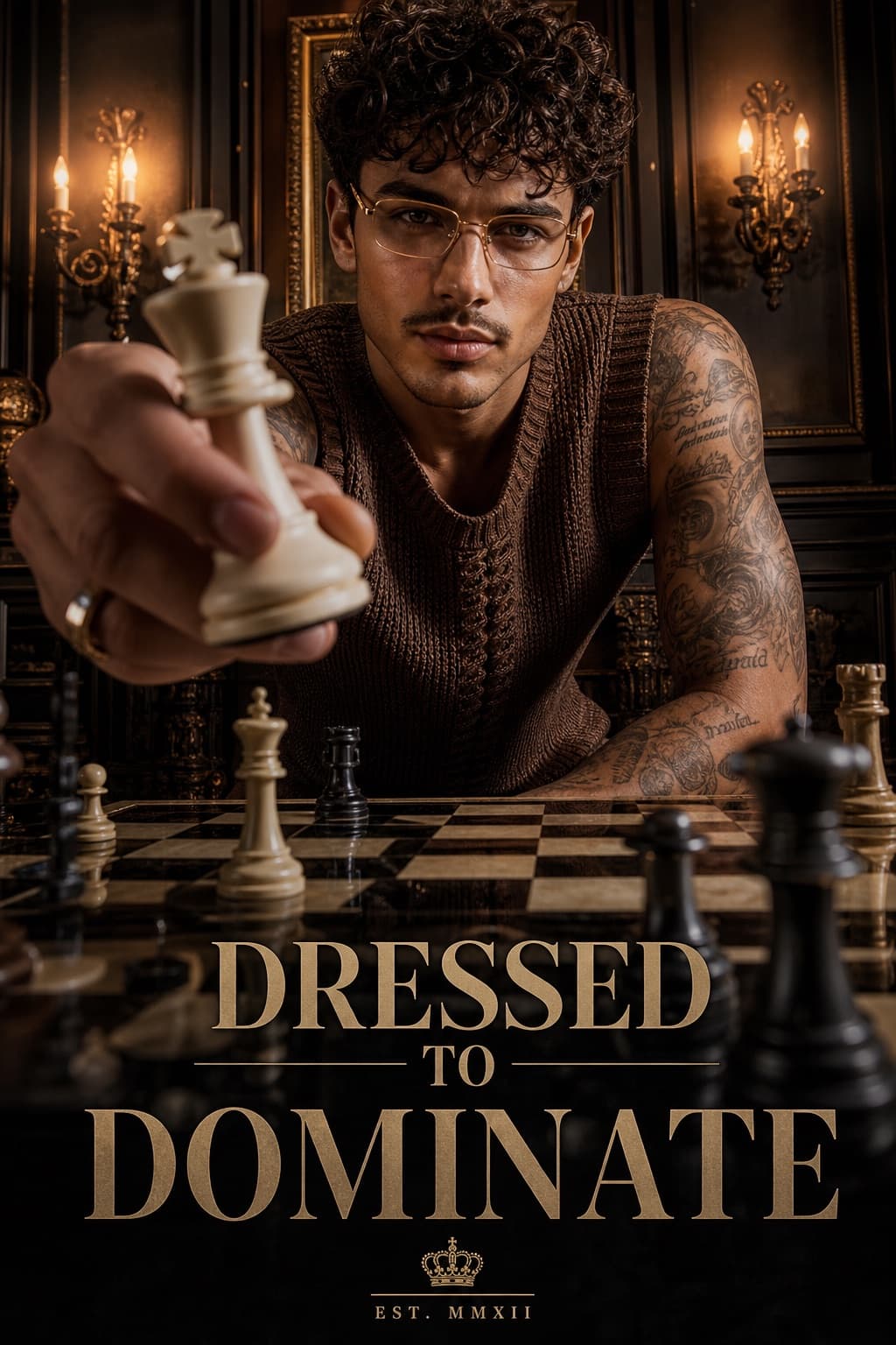 Campaña de moda con ajedrez