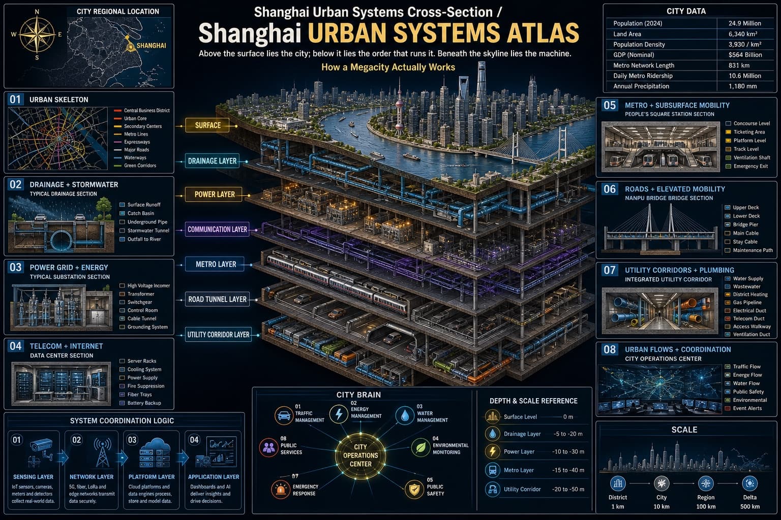 Atlas de sistemas urbanos de megaciudad