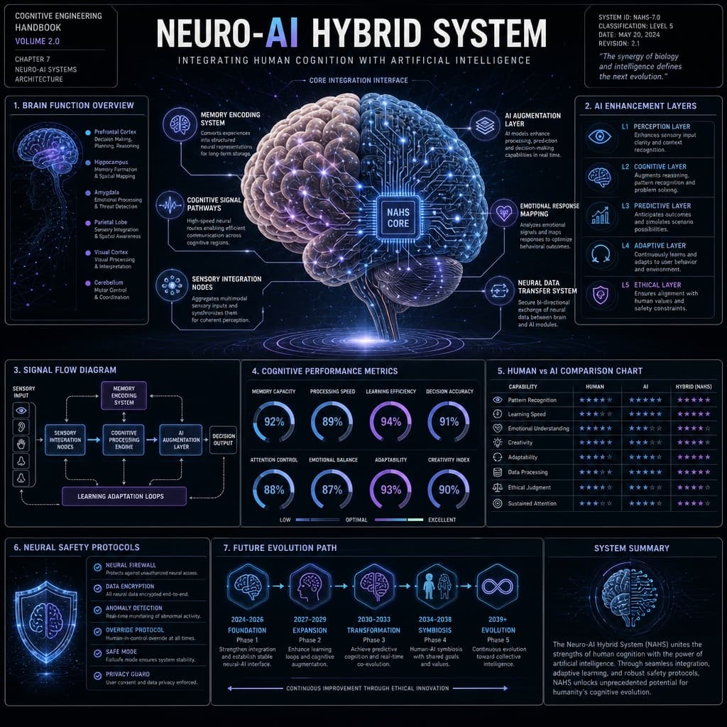Infografía híbrida neuro-IA