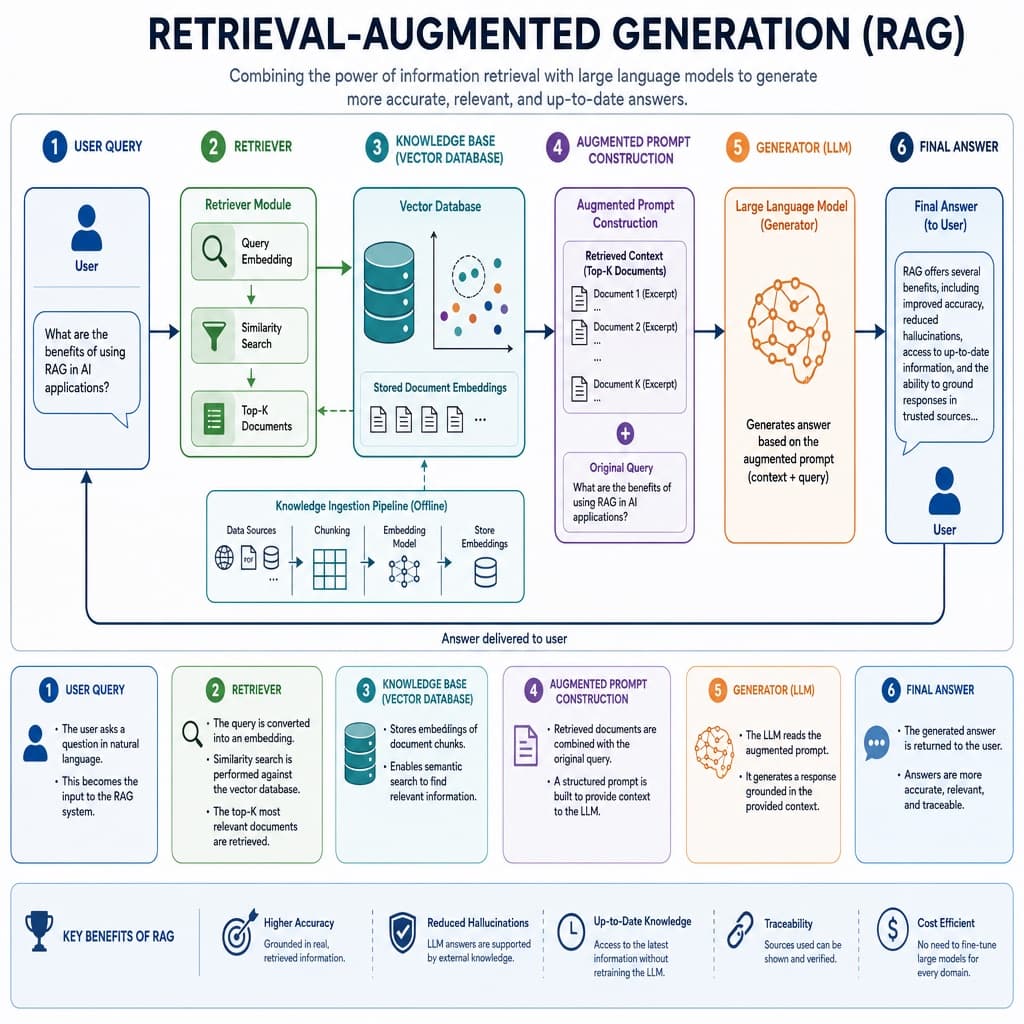Diagrama explicativo de tecnología RAG