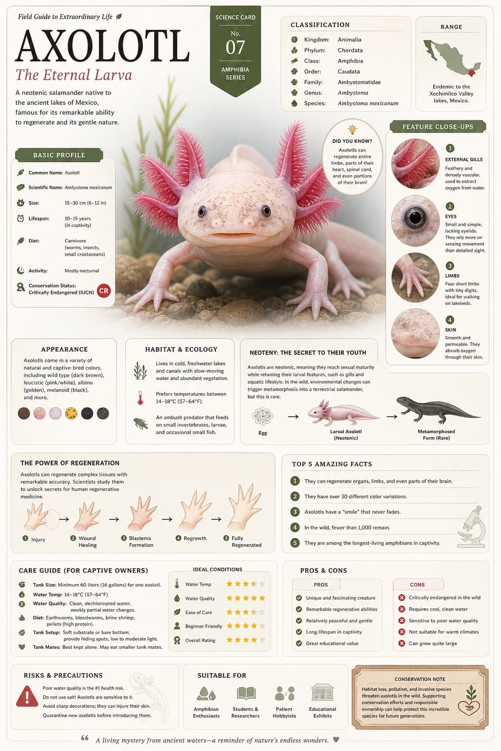Tarjeta infográfica de enciclopedia científica